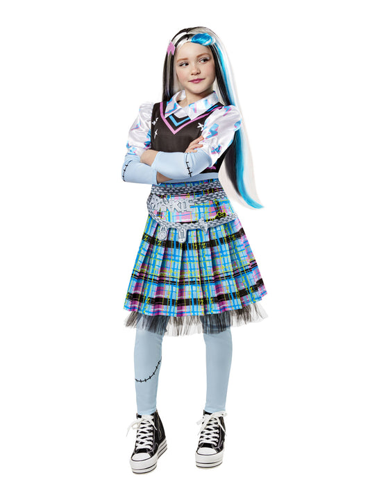 Frankie Stein Monster High Costume | Dress Leggings Belt Clip