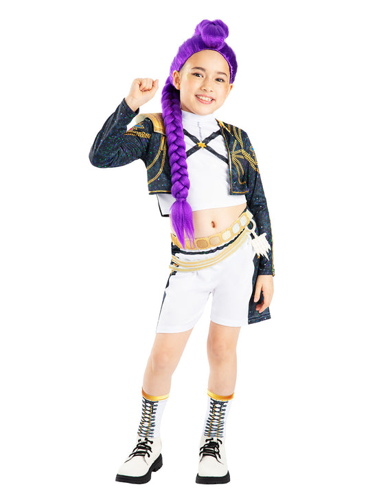 K-POP RUMI GOLD DELUXE COSTUME CHILD