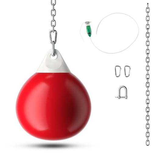 45cm Water Filled Boxing Punching Bag | Adjustable Chain White
