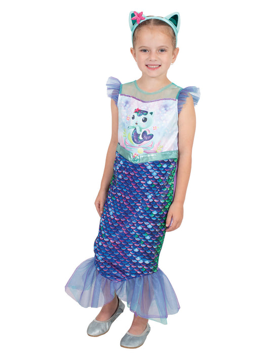MERCAT MERMAID COSTUME - GABBY'S DOLLHOUSE CHILD