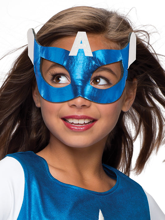 American Dream superhero tutu dress set with mask for imaginative play at home