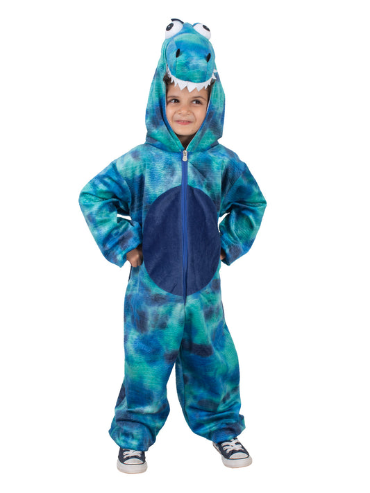 ROARIN' REX BLUE DINOSAUR COSTUME CHILD