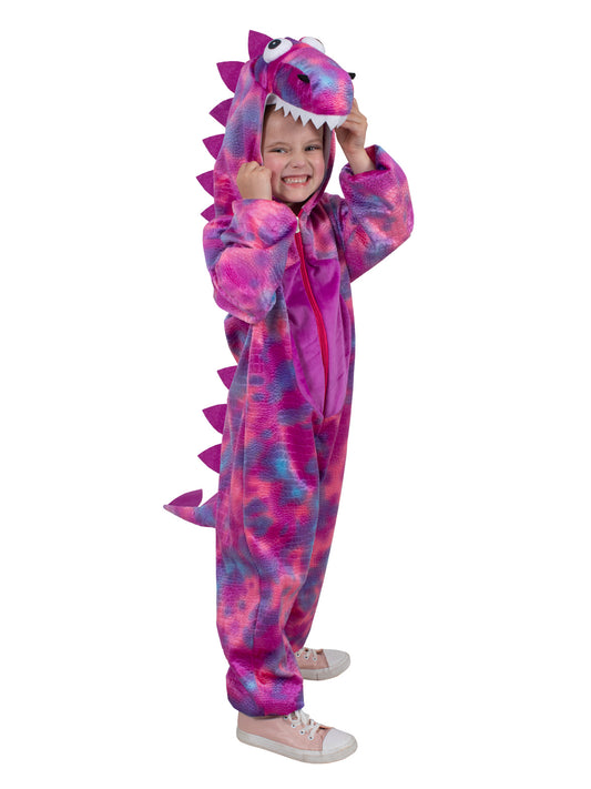 ROARIN' REX PINK DINOSAUR COSTUME CHILD