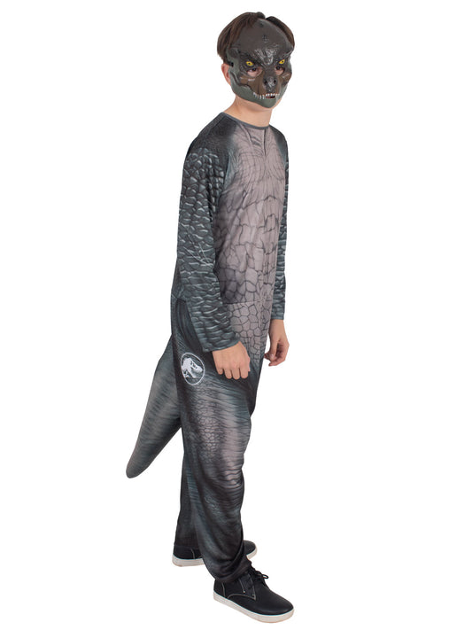 T-REX JURASSIC WORLD REBIRTH COSTUME CHILD