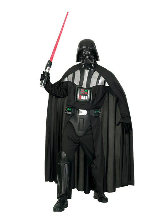 Official Darth Vader Star Wars adult costume set for kids imaginative play at home.
