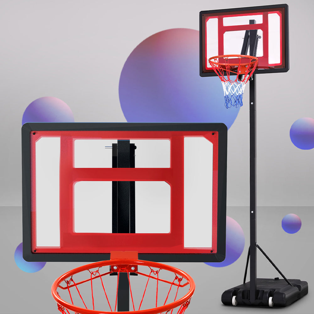 Everfit Portable Basketball Hoop Stand (2.6M) for kids - ideal for home play.