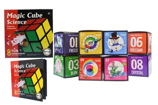 Kaper Kidz Magic Cube Science Kit | 8 fun experiments for kids 8+ at home
