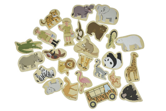 Fridge Friends Zoo Animals 25 Pc