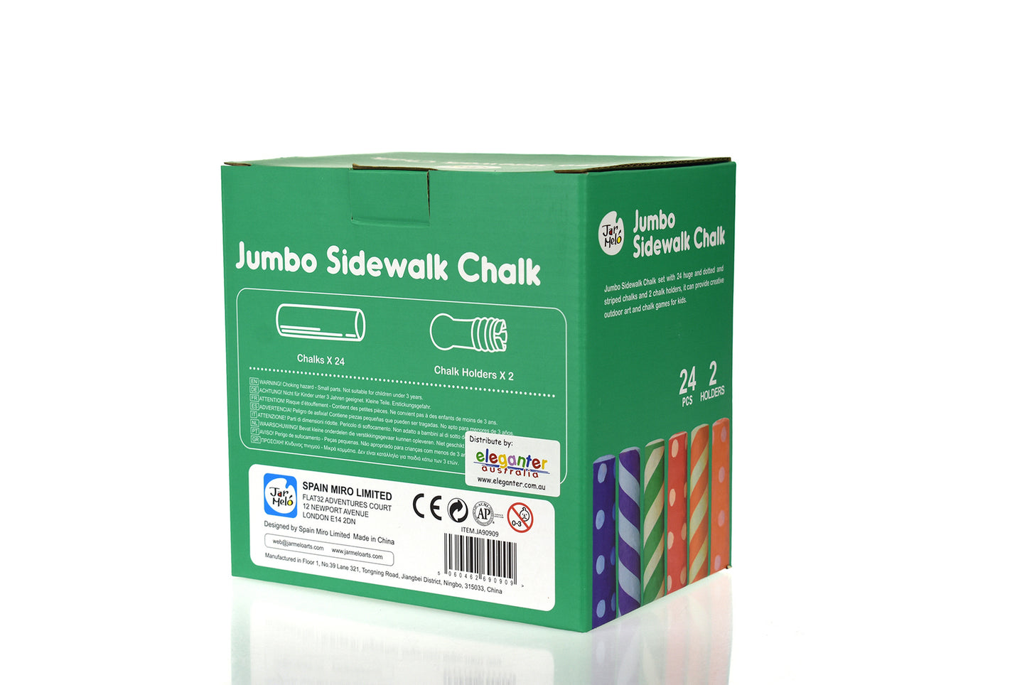 24-color washable sidewalk chalk kit with 2 holders for creative outdoor fun at home. 24-color washable sidewalk chalk kit with 2 holders for creative outdoor fun at home.