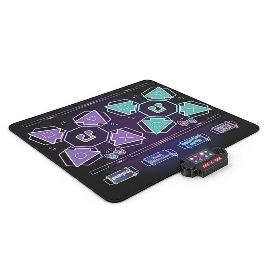Costway Kids Dance Mat Electronic Playmat with 4 Modes and 3 LED Speeds