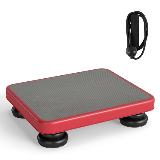 Kids Red Mini Trampoline 60x50cm | Elastic Rope Rebounder
