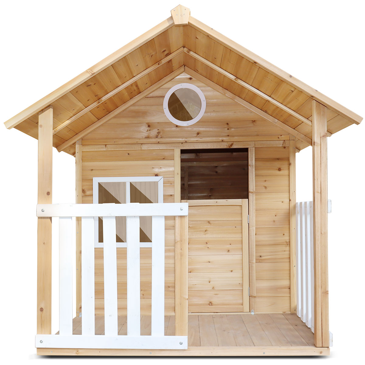 Lifespan Kids Archie Wooden Cubby House | Outdoor playhouse for kids, complete with slide and swings. Lifespan Kids Archie Wooden Cubby House | Outdoor playhouse for kids, complete with slide and swings.