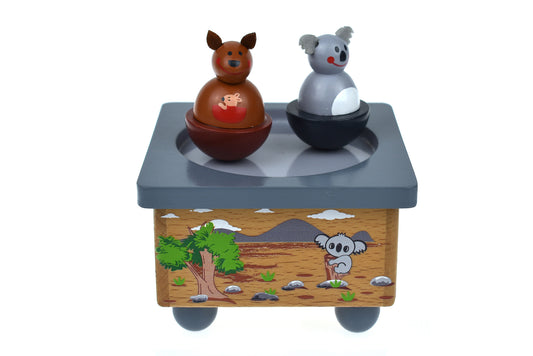 Kaper Kidz Koala & Kangaroo Magnetic Music Box for Kids