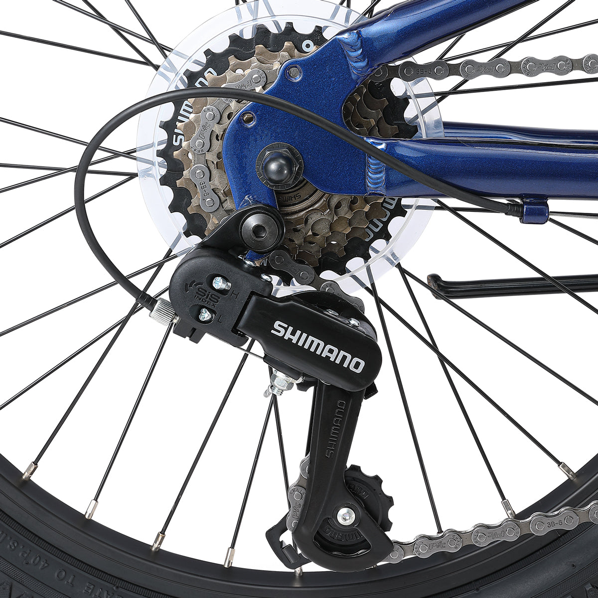 Progear Dura Lite 7 Speed Kids Bike 20" | Royal Blue