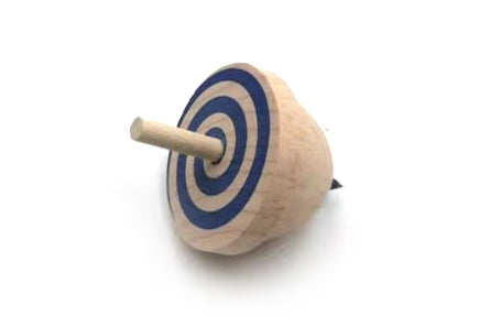 Wooden Drawing Spinning Top 3 Pack | Beech Wood Art Toy