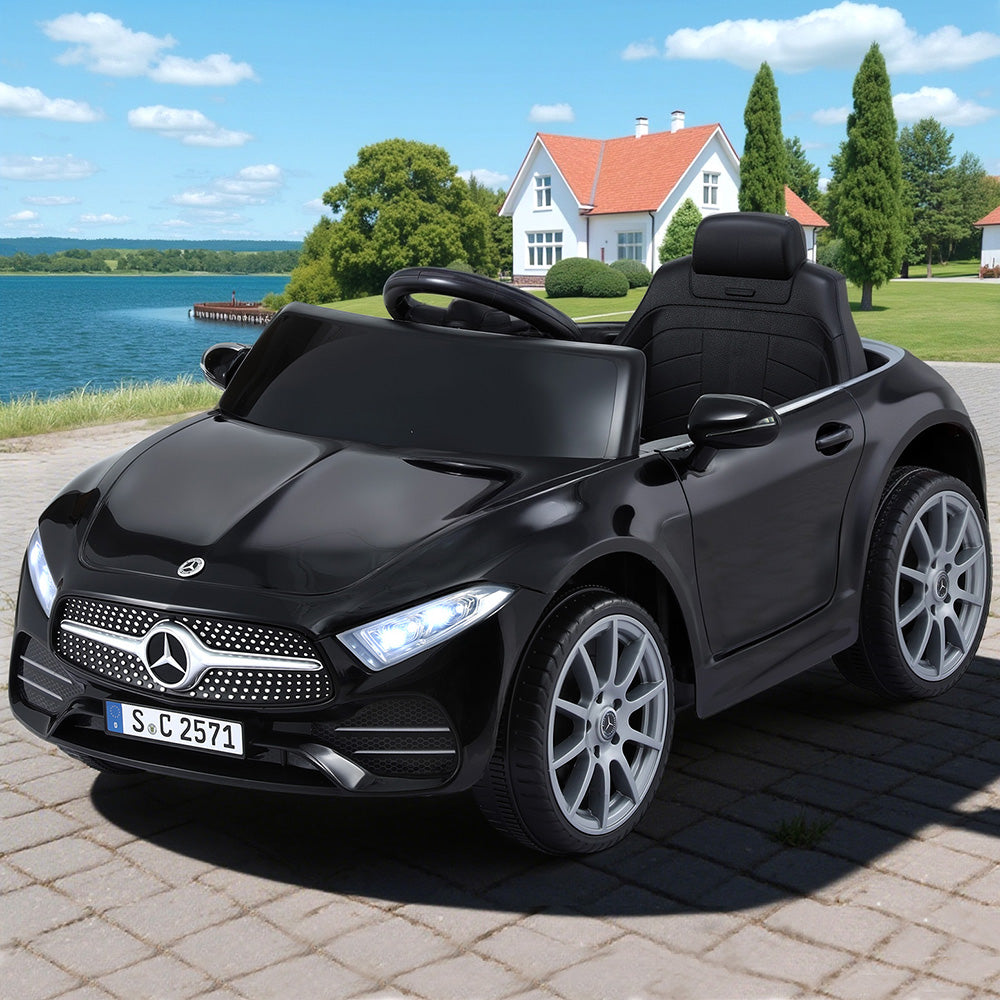 Kids Electric Ride On Car Licensed Outdoor Toys Cars Music Remote Black Kids Electric Ride On Car Licensed Outdoor Toys Cars Music Remote Black