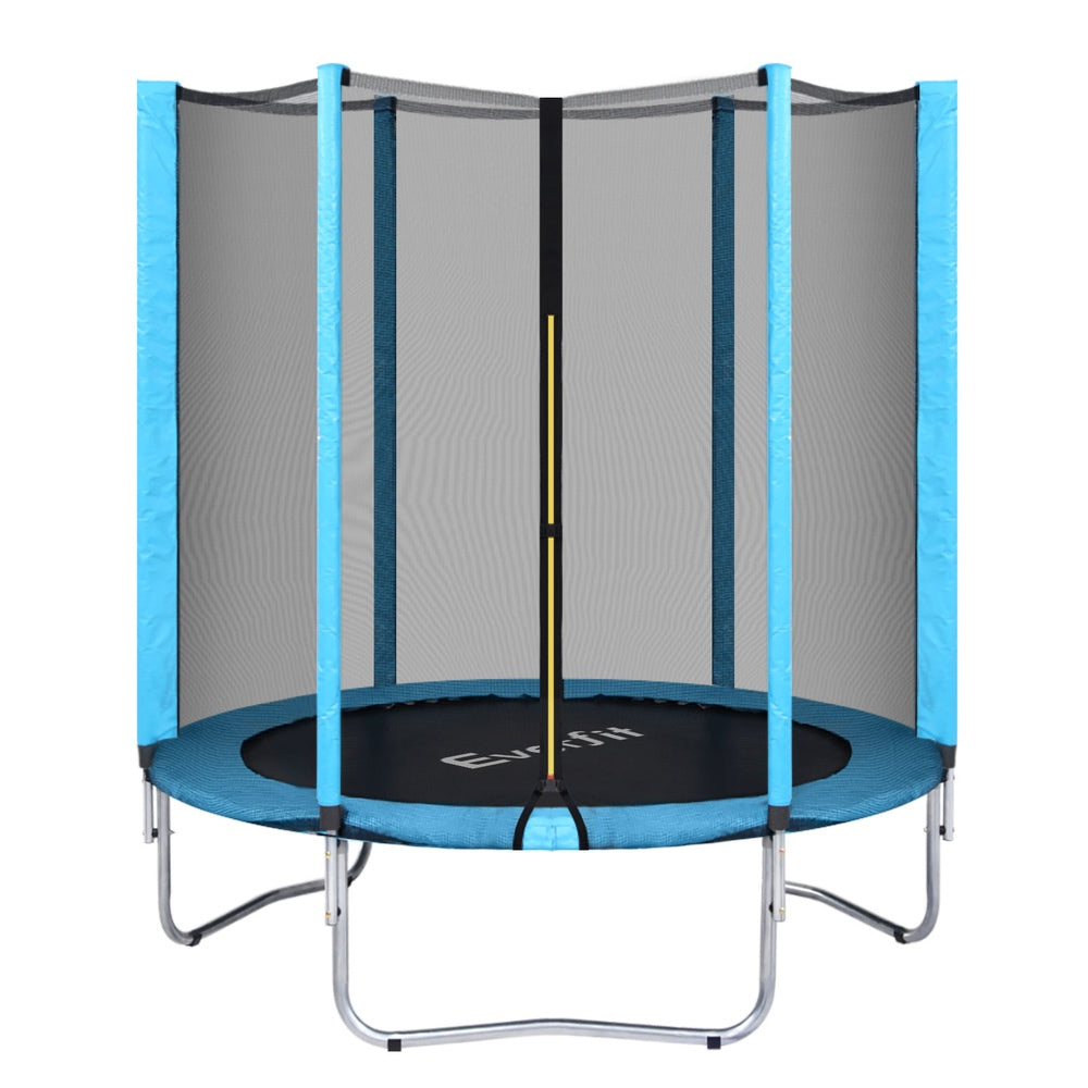 Everfit Trampoline 6FT Blue Everfit Trampoline 6FT Blue