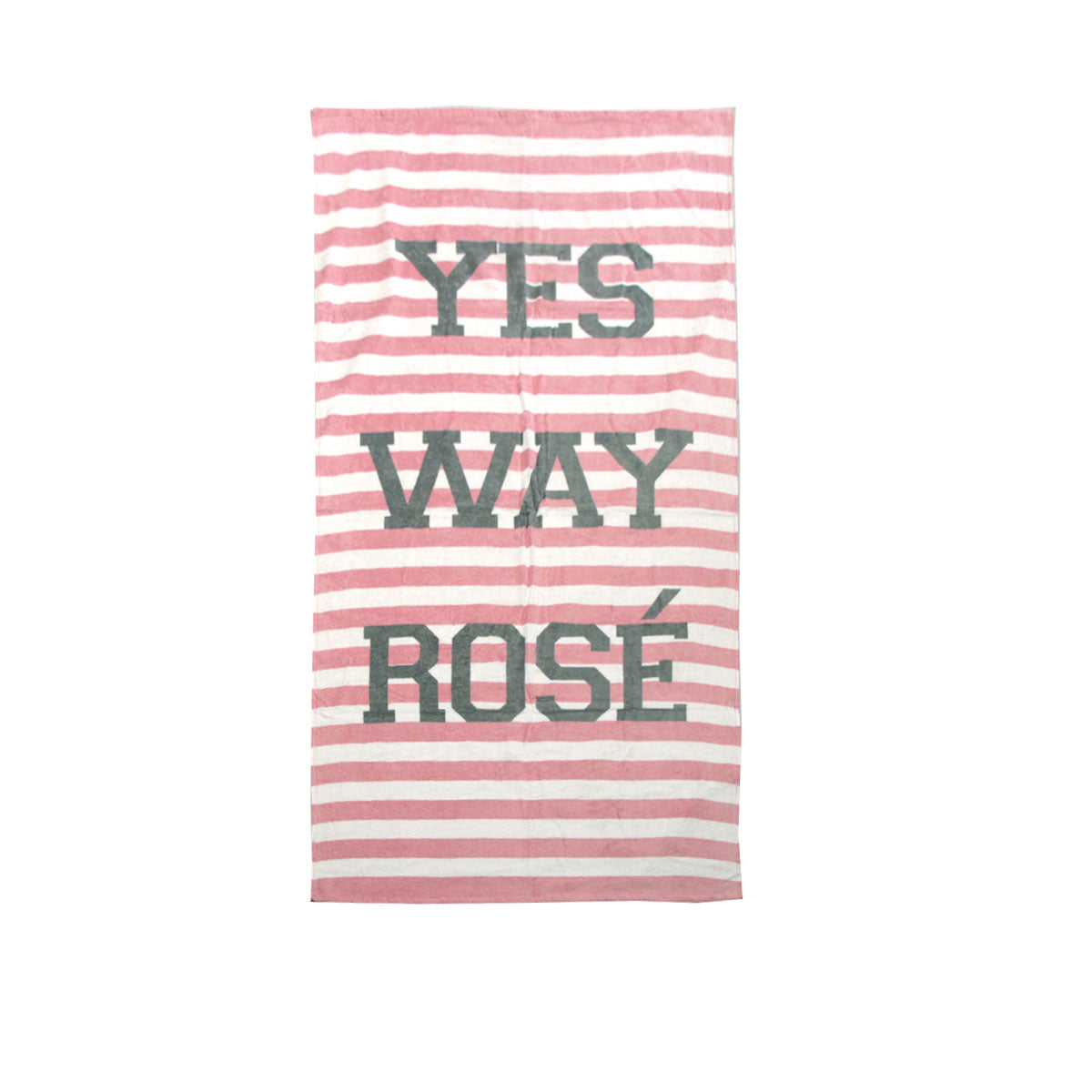 Vibrant rose cotton beach towel designed for kids, perfect for family beach days.