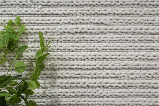 Harlow white tribal rug, 160x230cm, ideal for adding style to childrens playroom or bedroom.