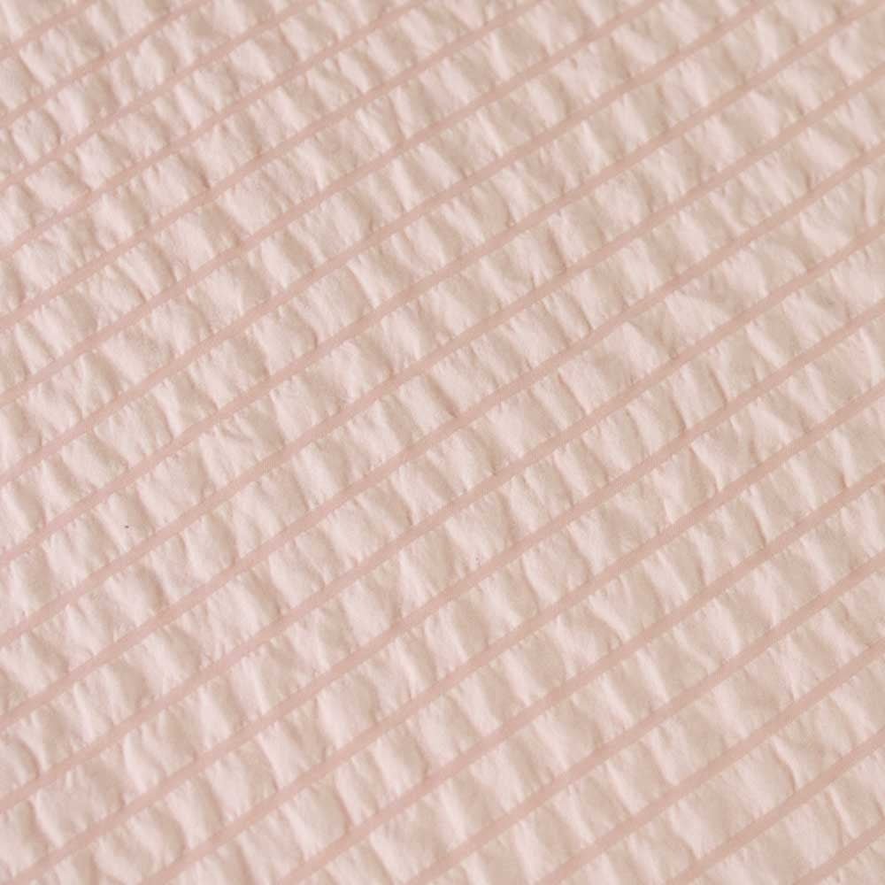Adorable kids quilt cover set in blush stripes for single beds by Ardor Ingrid.