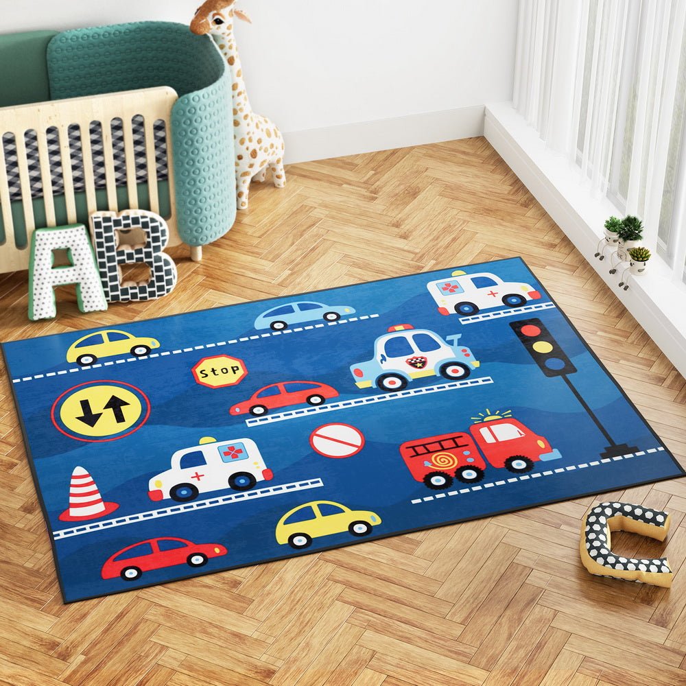 Artiss Floor Rugs 160x230cm Washable Area Mat Large Carpet Soft Short Pile Kids - Kids Mega Mart