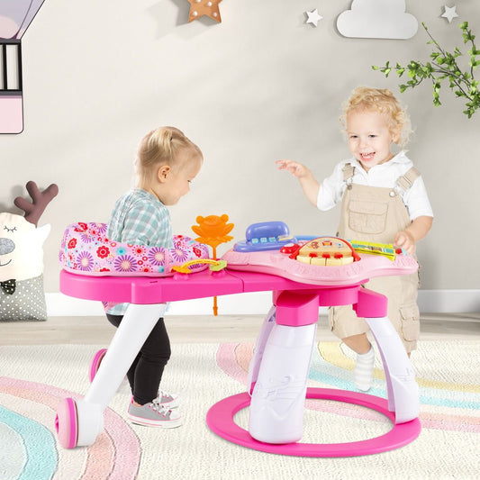 Baby Activity Center | Pink Musical Play Table for Toddlers