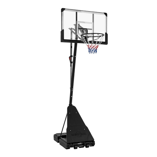 Black Adjustable Portable Basketball Hoop | 1.5-3.05m Height