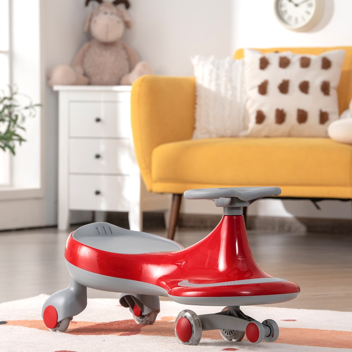 Kids ride-on toy with light-up wheels for indoor and outdoor fun at home Kids ride-on toy with light-up wheels for indoor and outdoor fun at home