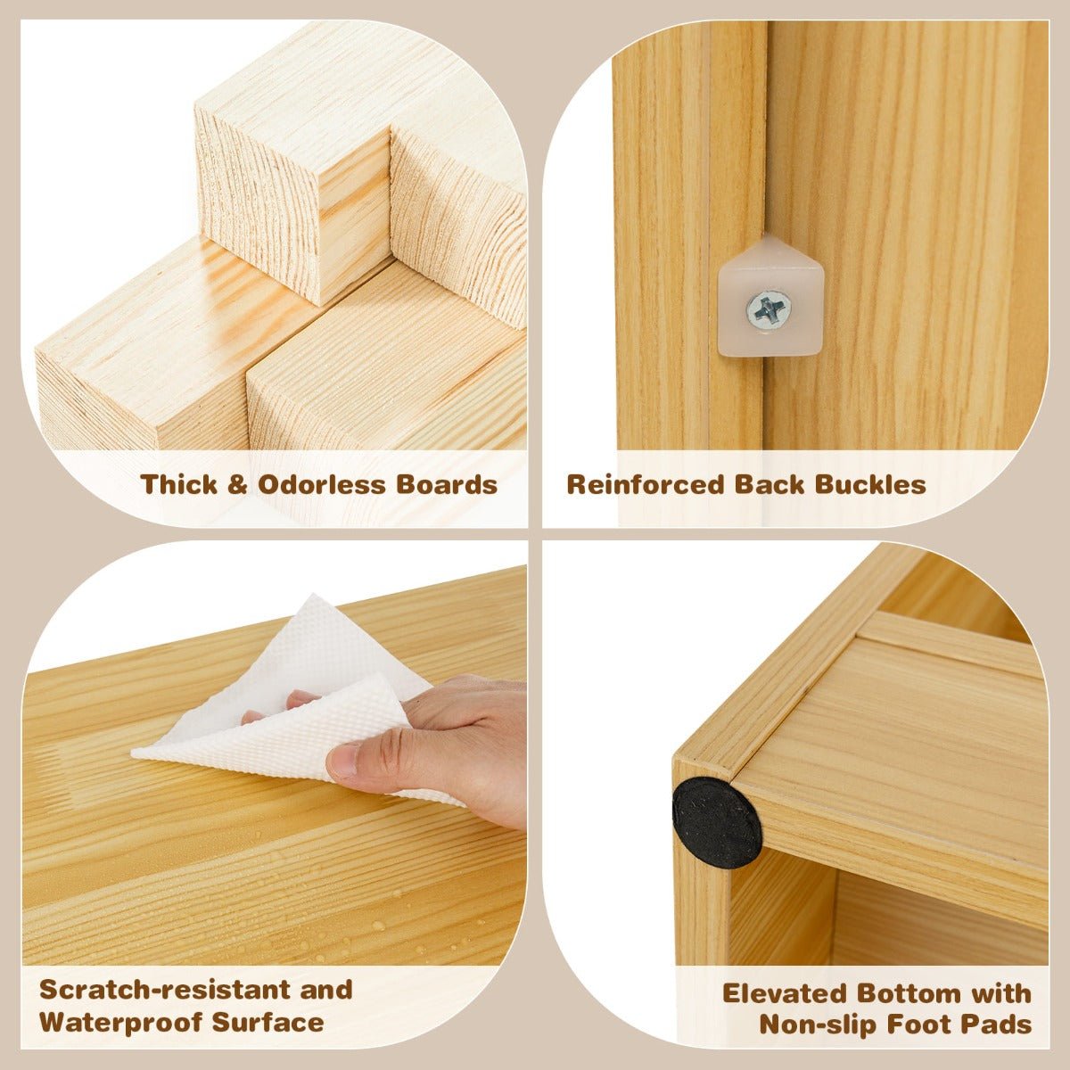 Yellow kids bookshelf and toy organizer with 5 cube storage for tidy playroom. Yellow kids bookshelf and toy organizer with 5 cube storage for tidy playroom.