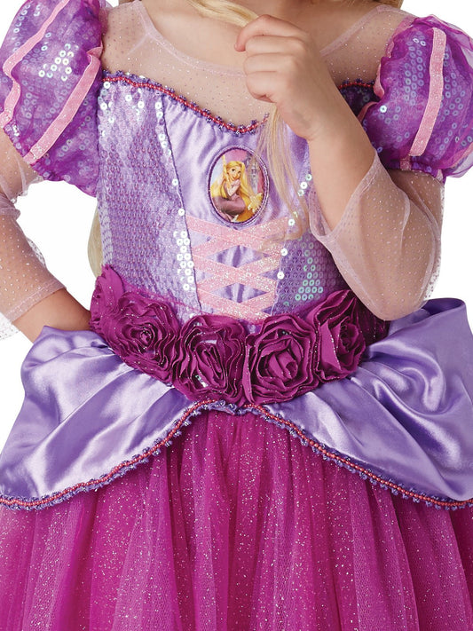 Disney Princess Rapunzel premium costume for girls - perfect for imaginative dress-up play at home
