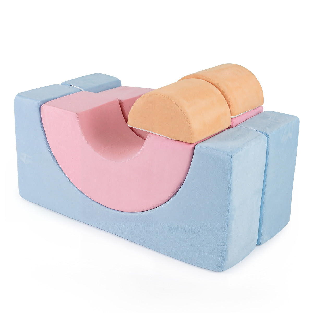 Colorful Foam Climbing Blocks | 6-Piece Toddler Play Set