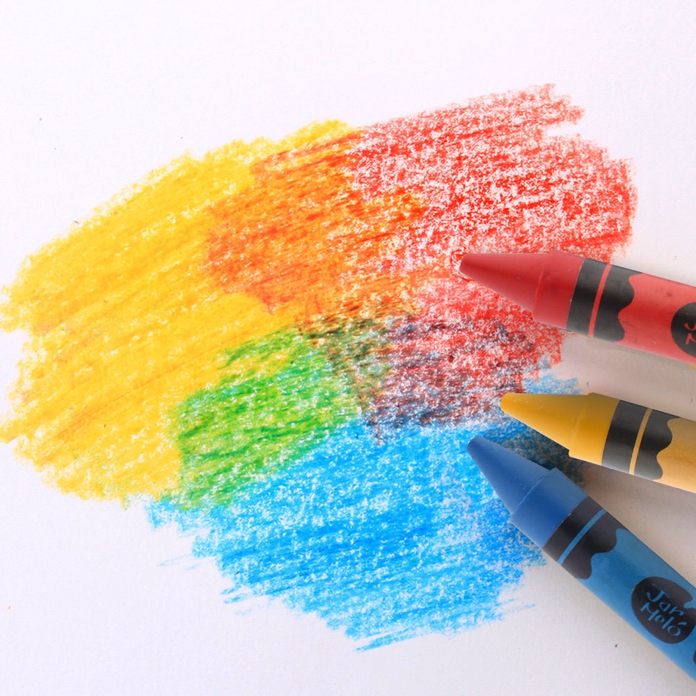 Washable Crayons 48 Colours - Kids Mega Mart