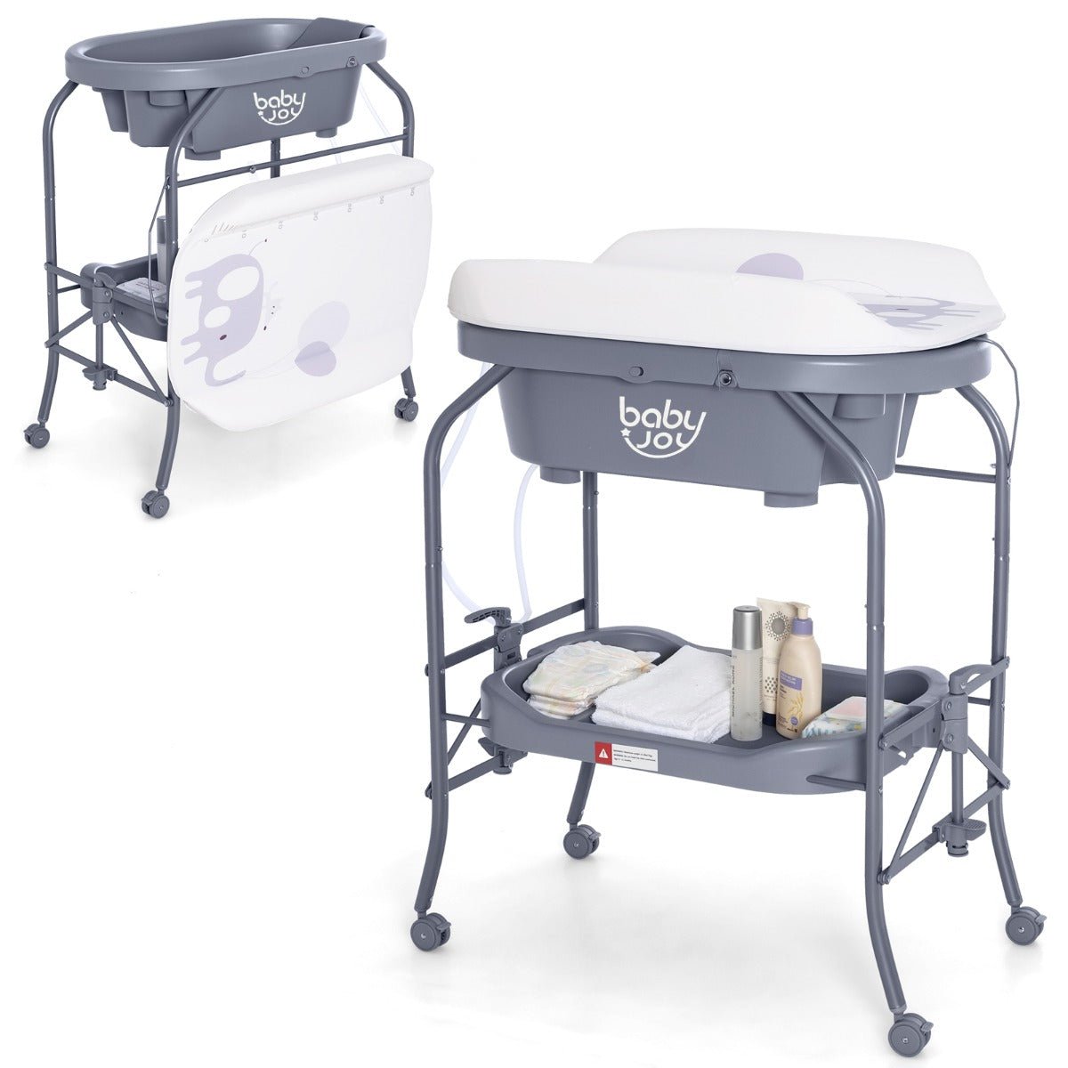 Rediscover Convenience with the 2 in 1 Baby Changing Table - Shop Today!