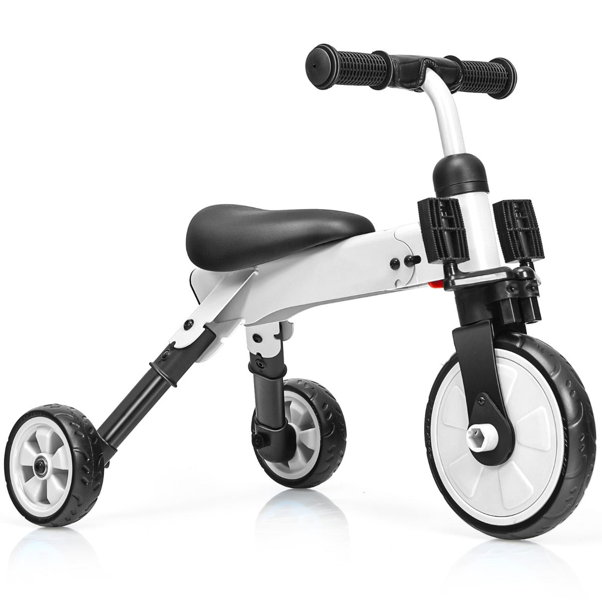 Versatile Tricycle: 2-in-1 Folding Trike with Removable Pedals for Toddlers