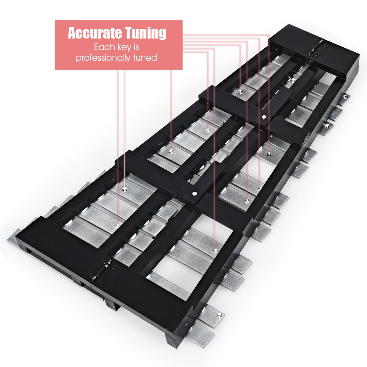 Harmony Unleashed: 30 Note Glockenspiel Xylophone with Wood Base for Kids Harmony Unleashed: 30 Note Glockenspiel Xylophone with Wood Base for Kids