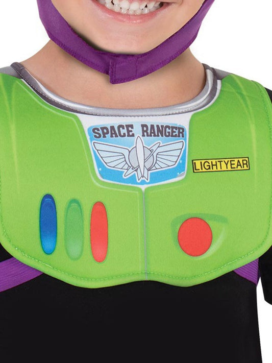 Disney Buzz Lightyear set with wings and snood for kids imaginative play at home.