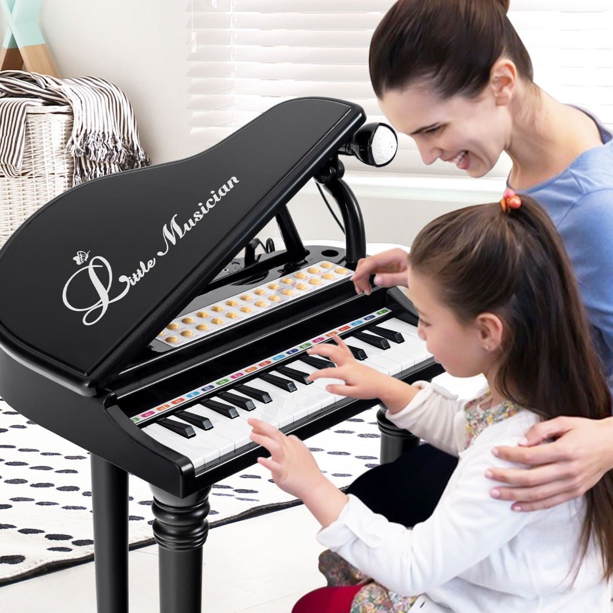 Shop the Black Keyboard for Kids - Perfect for Young Musicians
