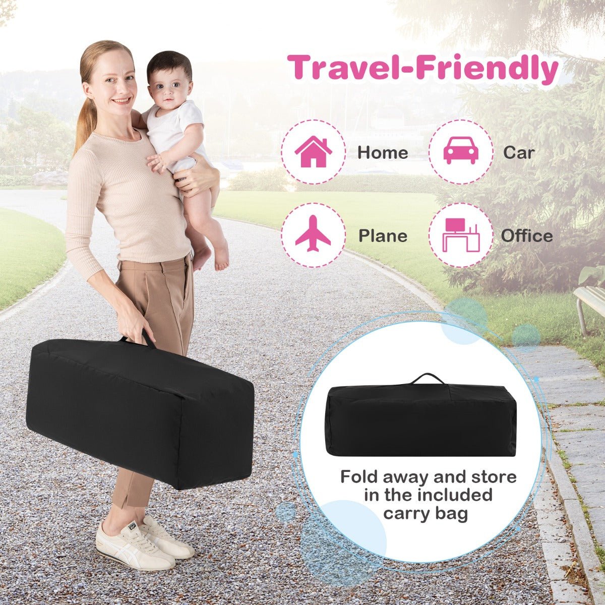 4-in-1 Baby Nursery Center | Crib, Bassinet, and Changing Table for versatile child care. 4-in-1 Baby Nursery Center | Crib, Bassinet, and Changing Table for versatile child care.