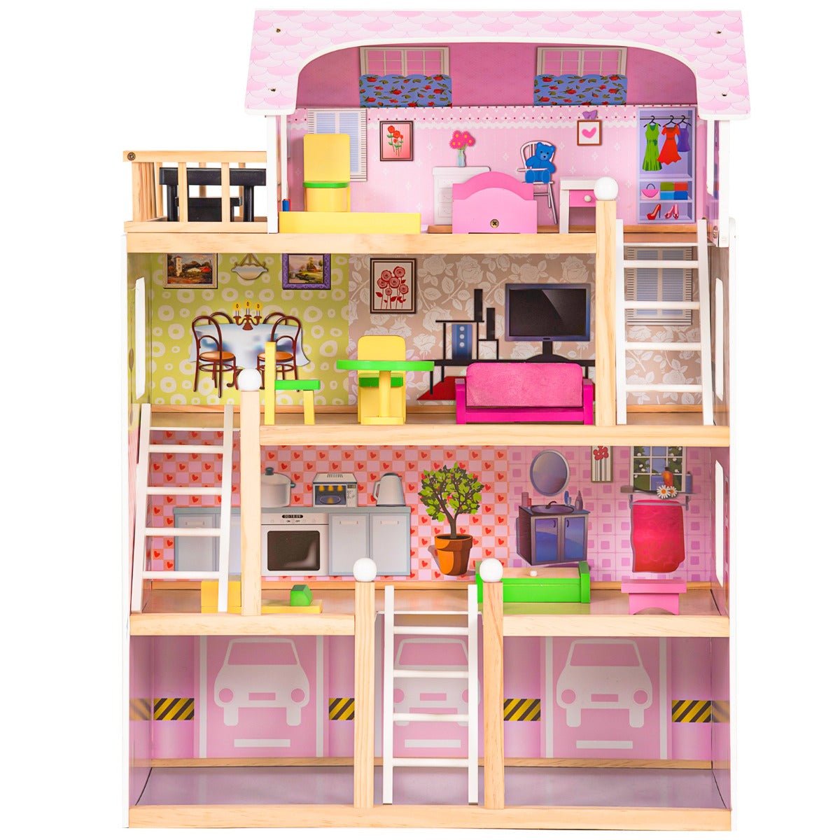 Enchanting 4-Storey Doll House: Where Imagination Flourishes
