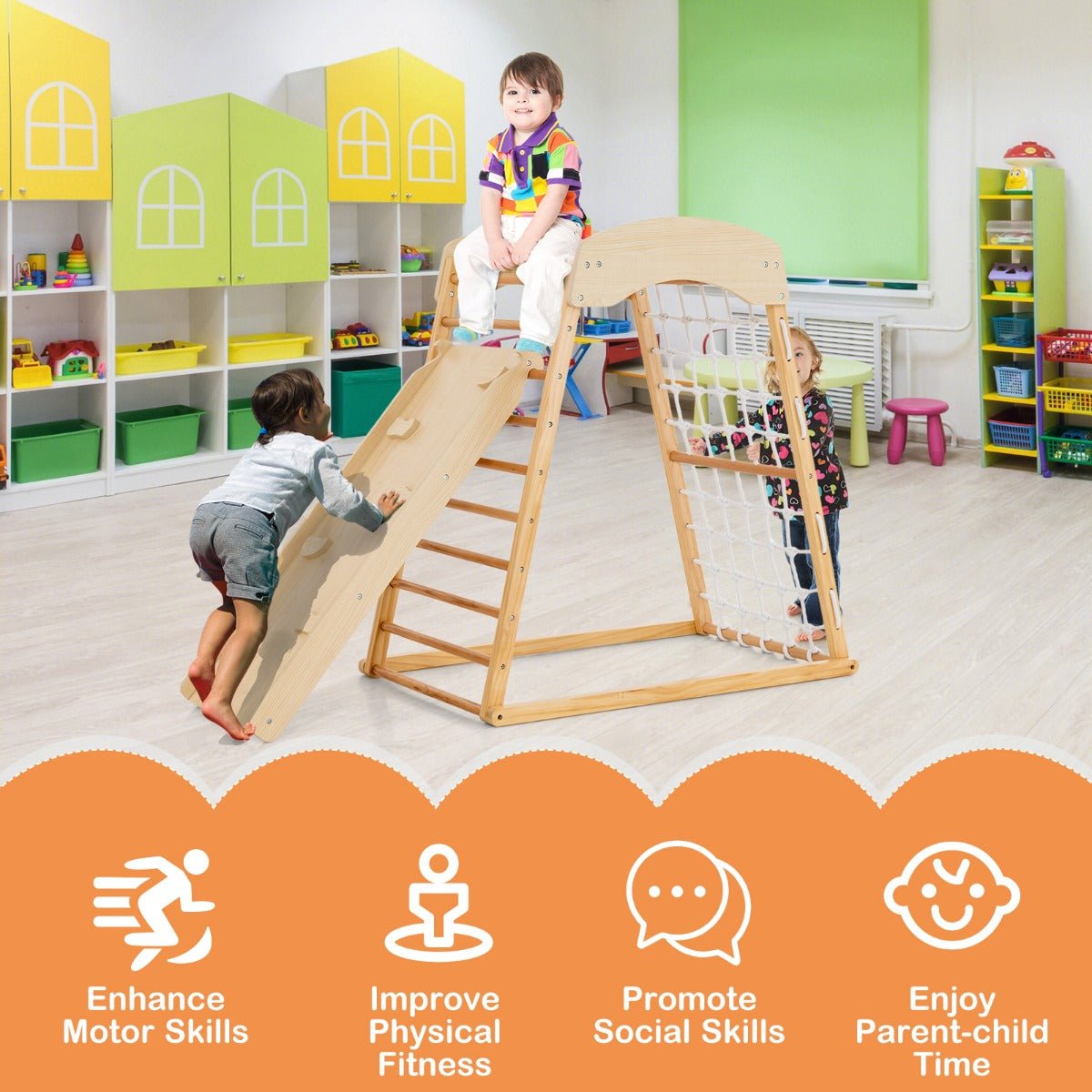 All-in-One Jungle Gym Playset for Children