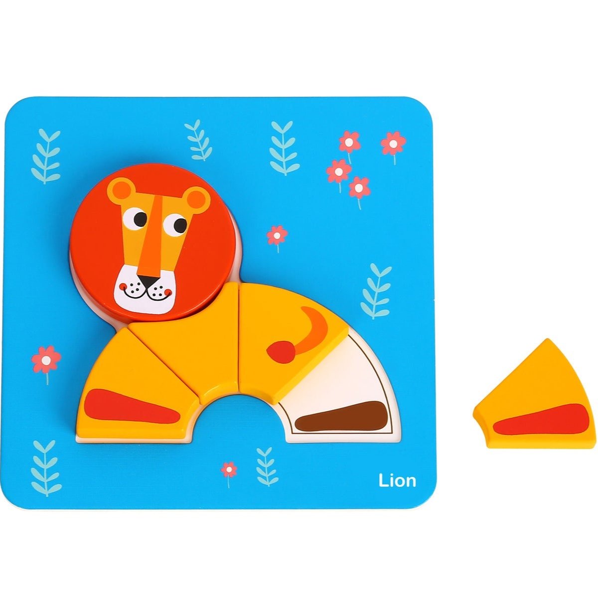 Colorful 6-in-1 Mini Animal Puzzle for engaging and educational play at home.