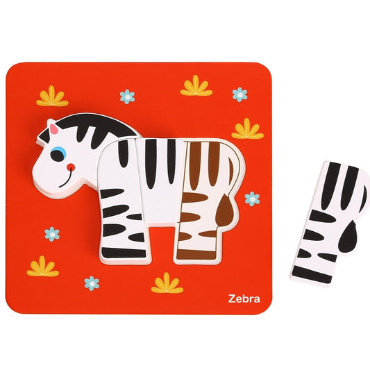6-in-1 mini animal puzzle set, engaging and educational for kids home playtime.