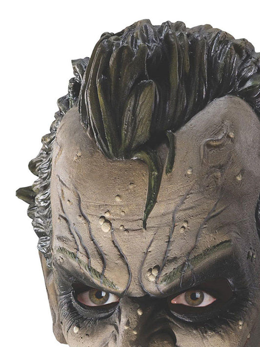 Arkham Joker Latex Mask for DC Comics Costume, perfect for kids imaginative playtime.