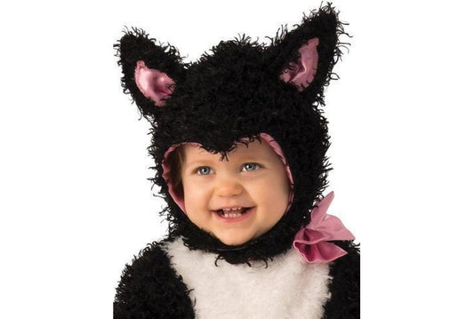 Adorable kitty tutu child costume with headpiece and leggings, perfect for imaginative play.