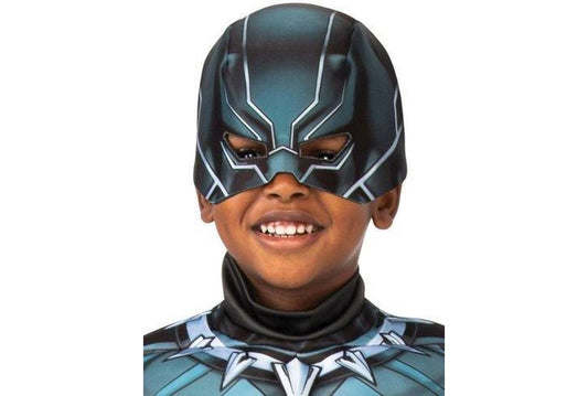 Black Panther kids costume for fun dress-up play at home | Officially licensed Marvel attire.