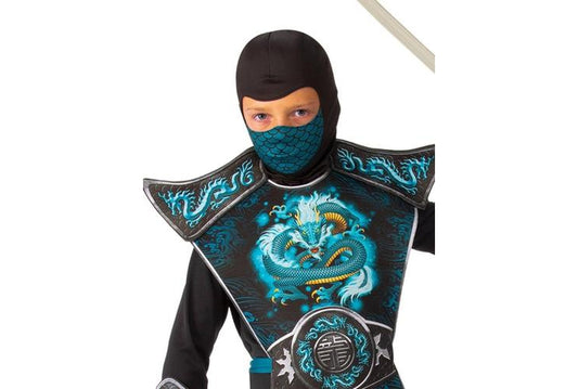 Kids blue dragon ninja costume | official product for imaginative role play and dress-up fun.