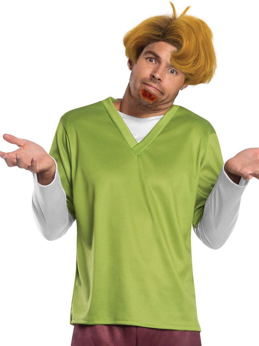 Scooby Doo Shaggy adult costume, perfect for movie fans, ideal for costume parties at home.