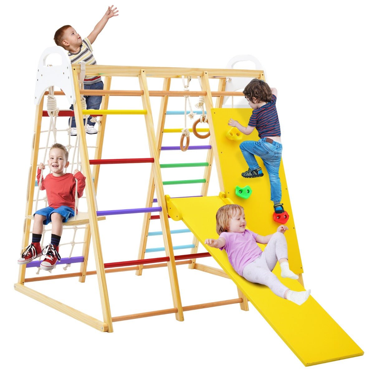 Multi Colour Indoor Jungle Gym for Kids