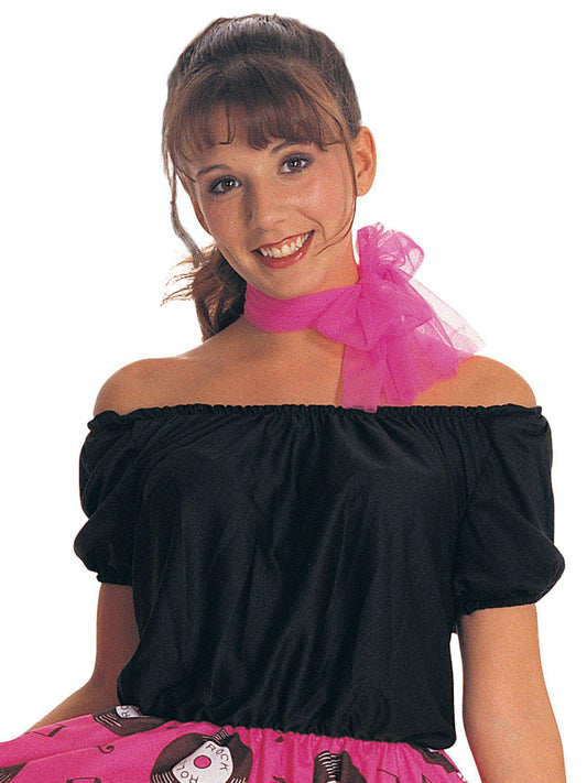 Adult 50s Poodle Dress Costume for Retro Rock and Roll Theme Parties