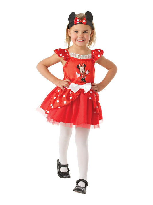 Toddler Minnie Mouse Disney Costume | Adorable outfit with ears and bow for playtime fun.